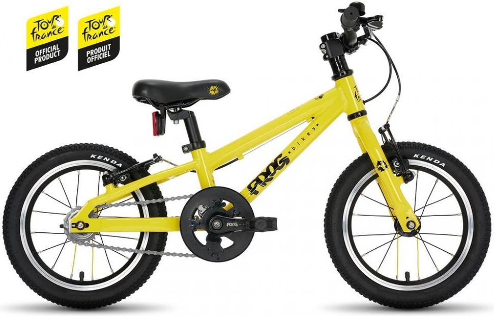 Frog Bikes Dětské kolo 40 Tadpole Plus 7 barev Yellow 2021 - obrázek 1