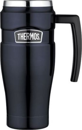 Thermos Vodotěsný termohrnek s madlem 470 ml Style Dark Blue 2021 - obrázek 1
