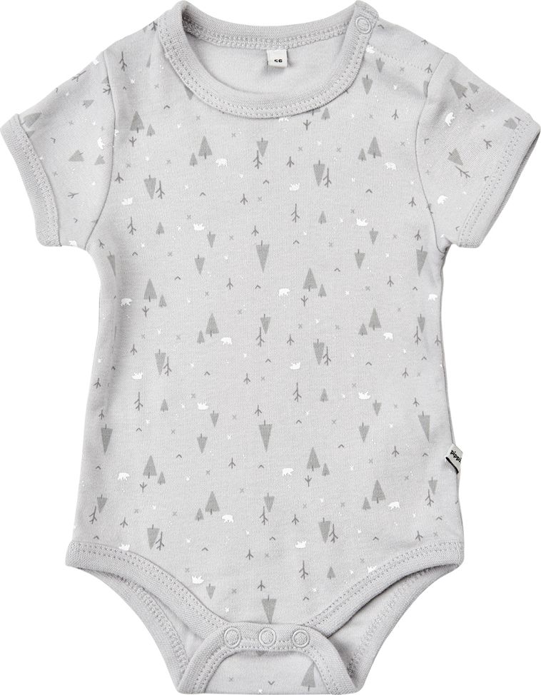 Pippi kojenecké body s krátkým rukávem OEKO - TEX set 4 ks 3820 - 190 Velikost: 50 - obrázek 2
