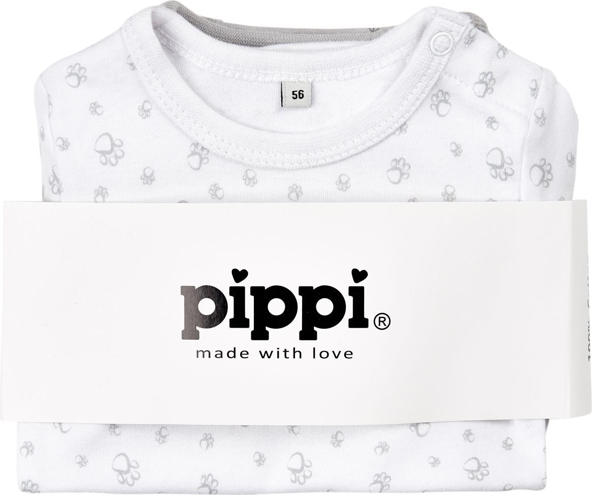 Pippi kojenecké body s krátkým rukávem OEKO - TEX set 4 ks 3820 - 190 Velikost: 50 - obrázek 5