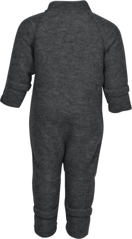 Mikk-Line kojenecký vlněný oblek OEKO - TEX Anthracite Melange 50005 Velikost: 56 - obrázek 2