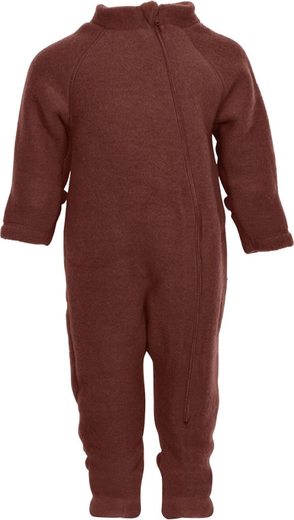 Mikk-Line kojenecký vlněný oblek OEKO - TEX Madder Brown 50005 Velikost: 86 - obrázek 1