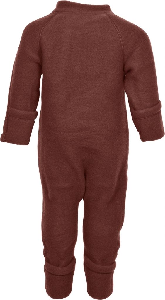 Mikk-Line kojenecký vlněný oblek OEKO - TEX Madder Brown 50005 Velikost: 86 - obrázek 2
