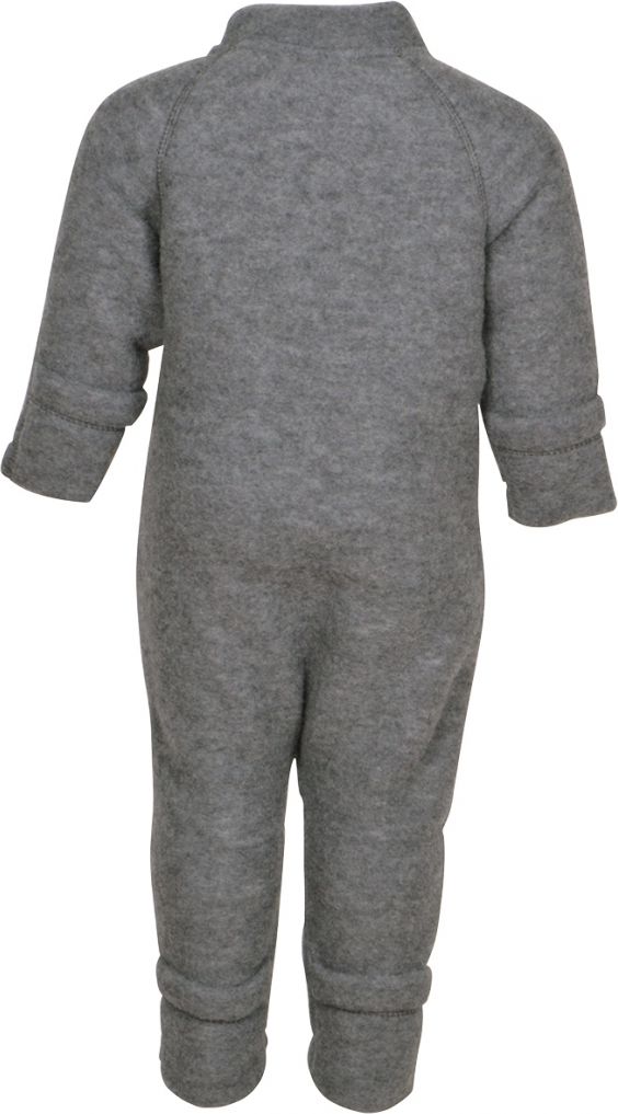 Mikk-Line kojenecký vlněný oblek OEKO - TEX Melange Grey 50005 Velikost: 62 - obrázek 3