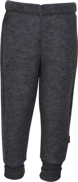 Mikk-Line dětské vlněné kalhoty OEKO - TEX Anthracite Melange 50004B Velikost: 110 - obrázek 1