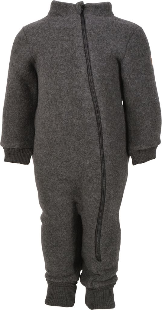 Mikk-Line kojenecký vlněný oblek OEKO - TEX Anthracite Melange 50009 Velikost: 62 - obrázek 1