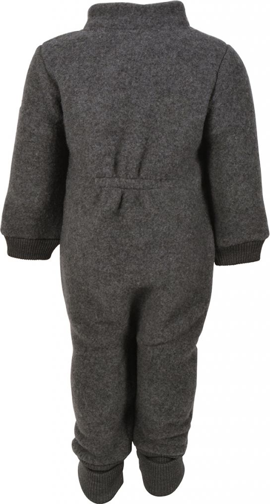 Mikk-Line kojenecký vlněný oblek OEKO - TEX Anthracite Melange 50009 Velikost: 62 - obrázek 2