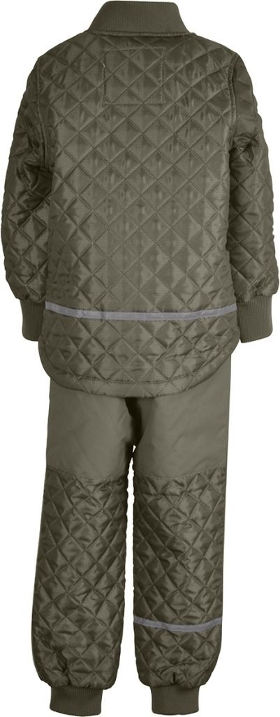 Mikk-Line dětský termo oblek Dusty Olive 4205 Velikost: 74 - obrázek 2