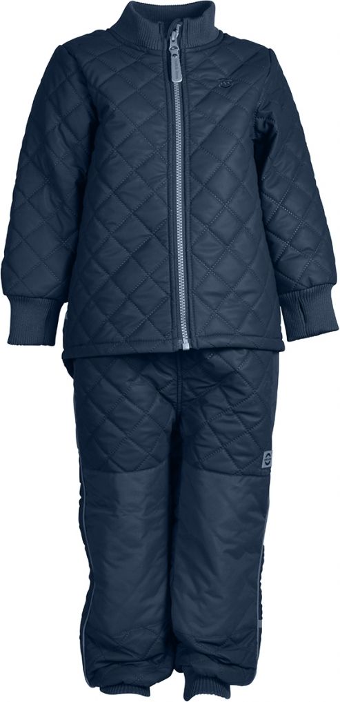 Mikk-Line dětský fleece termo oblek Duvet Blue Nights 16812 Velikost: 74 - obrázek 1