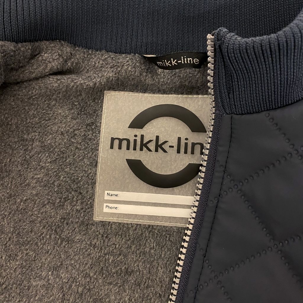 Mikk-Line dětský fleece termo oblek Duvet Blue Nights 16812 Velikost: 74 - obrázek 2