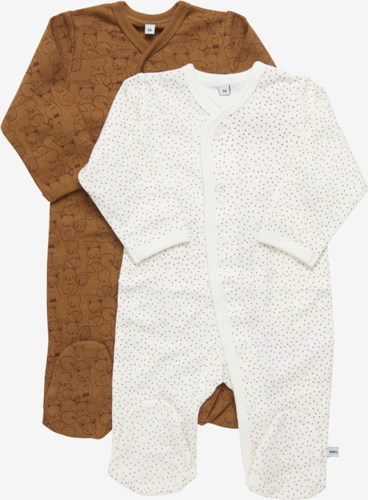 Pippi kojenecký overal set 2 ks OEKO - TEX 3821 - 384 Velikost: 50 - obrázek 2