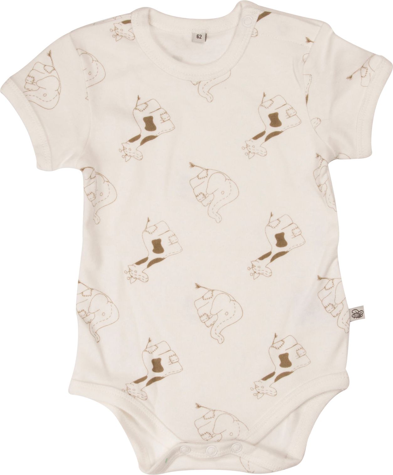Pippi kojenecké body s krátkým rukávem OEKO - TEX set 4 ks 3820 - 200 Velikost: 50 - obrázek 3