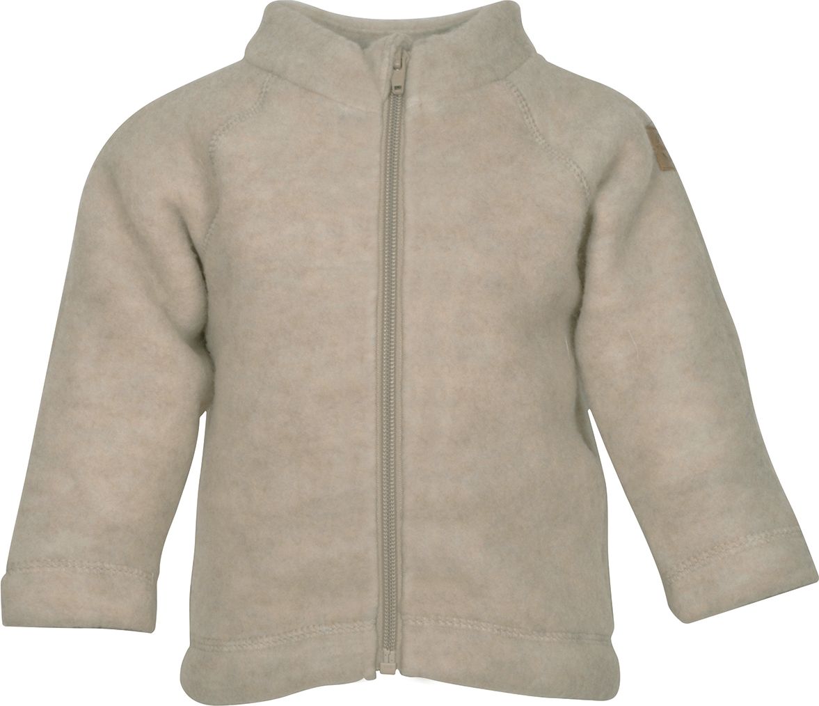 Mikk-Line kojenecká vlněná bunda OEKO - TEX Offwhite 50001 Velikost: 56 - obrázek 1
