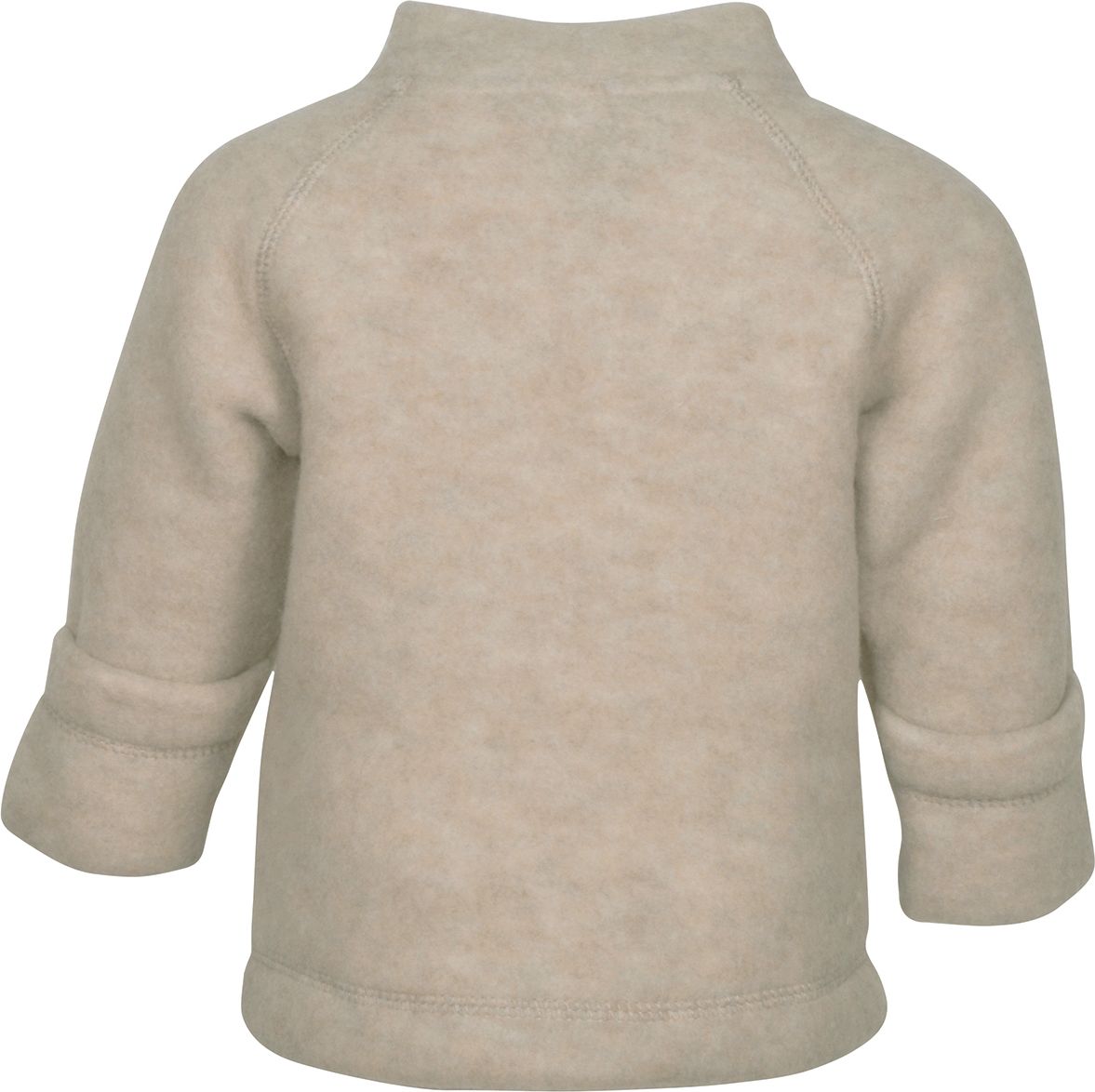 Mikk-Line kojenecká vlněná bunda OEKO - TEX Offwhite 50001 Velikost: 56 - obrázek 3