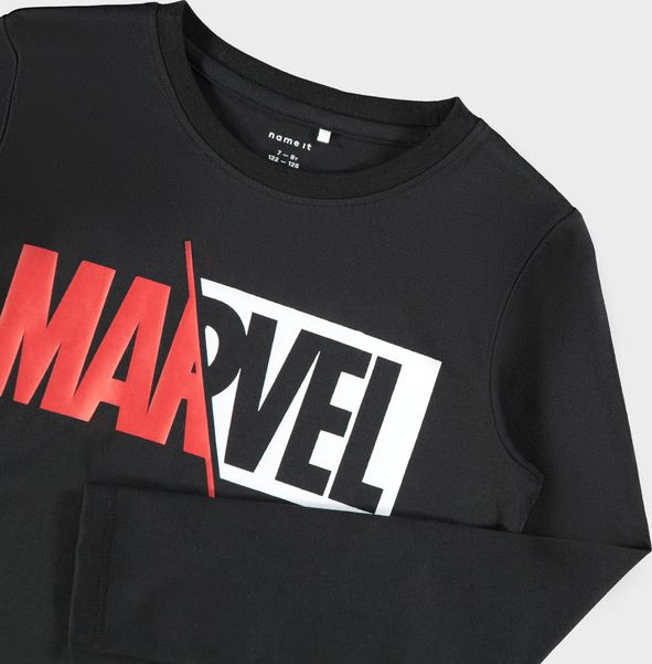 Marvel Triko dětské name it | Černá | Chlapecké | 122/128 - obrázek 3