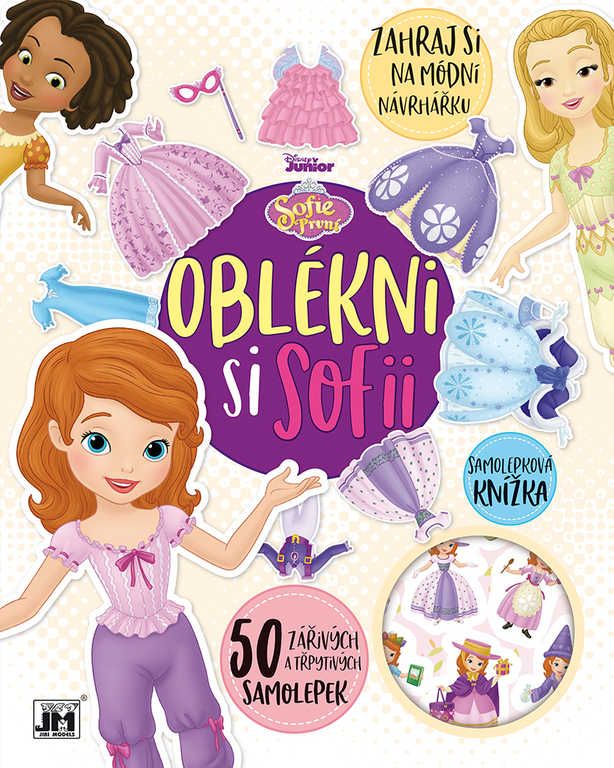 JIRI MODELS Oblékni si Sofii kreativní set se samolepkami Sofie První - obrázek 2