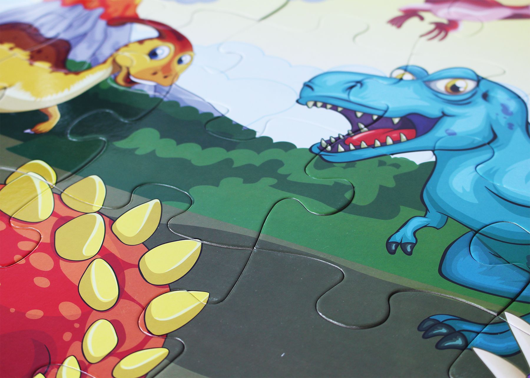 RAPPA Puzzle dinosauři maxi 48 ks 92 x 62 cm - obrázek 1