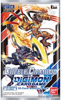 Bandai Digimon TCG - Double Diamond Booster (BT06) - obrázek 1