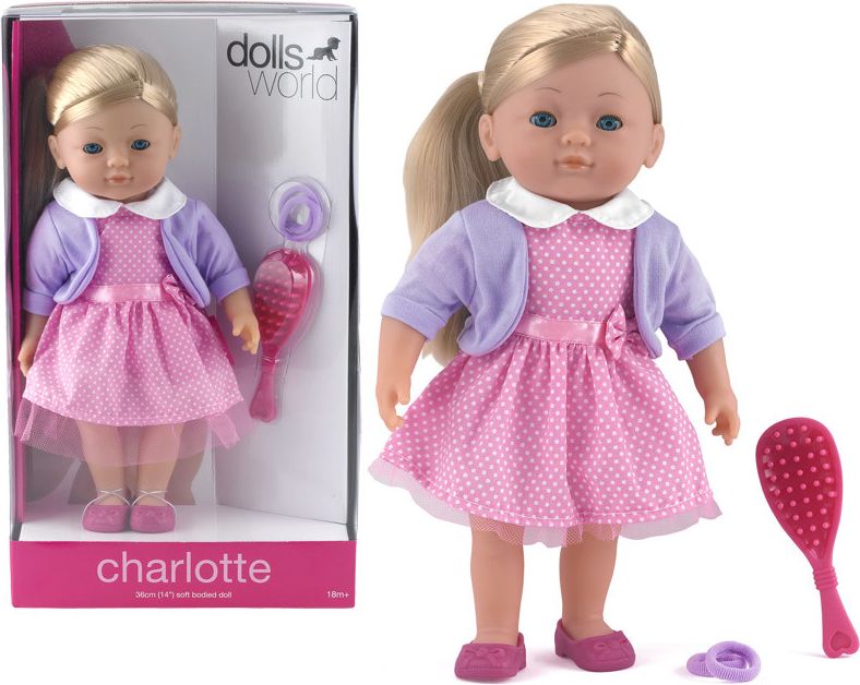 HMStudio Paneka Charlotte 36 cm s hřebínkem - obrázek 1