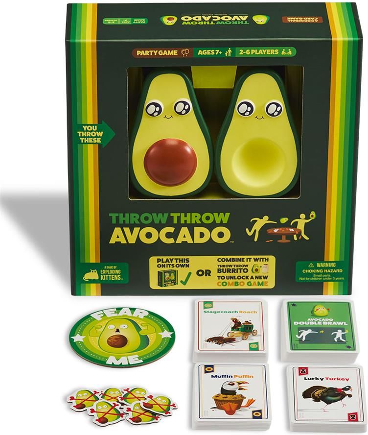Exploding Kittens Throw Throw Avocado - obrázek 2