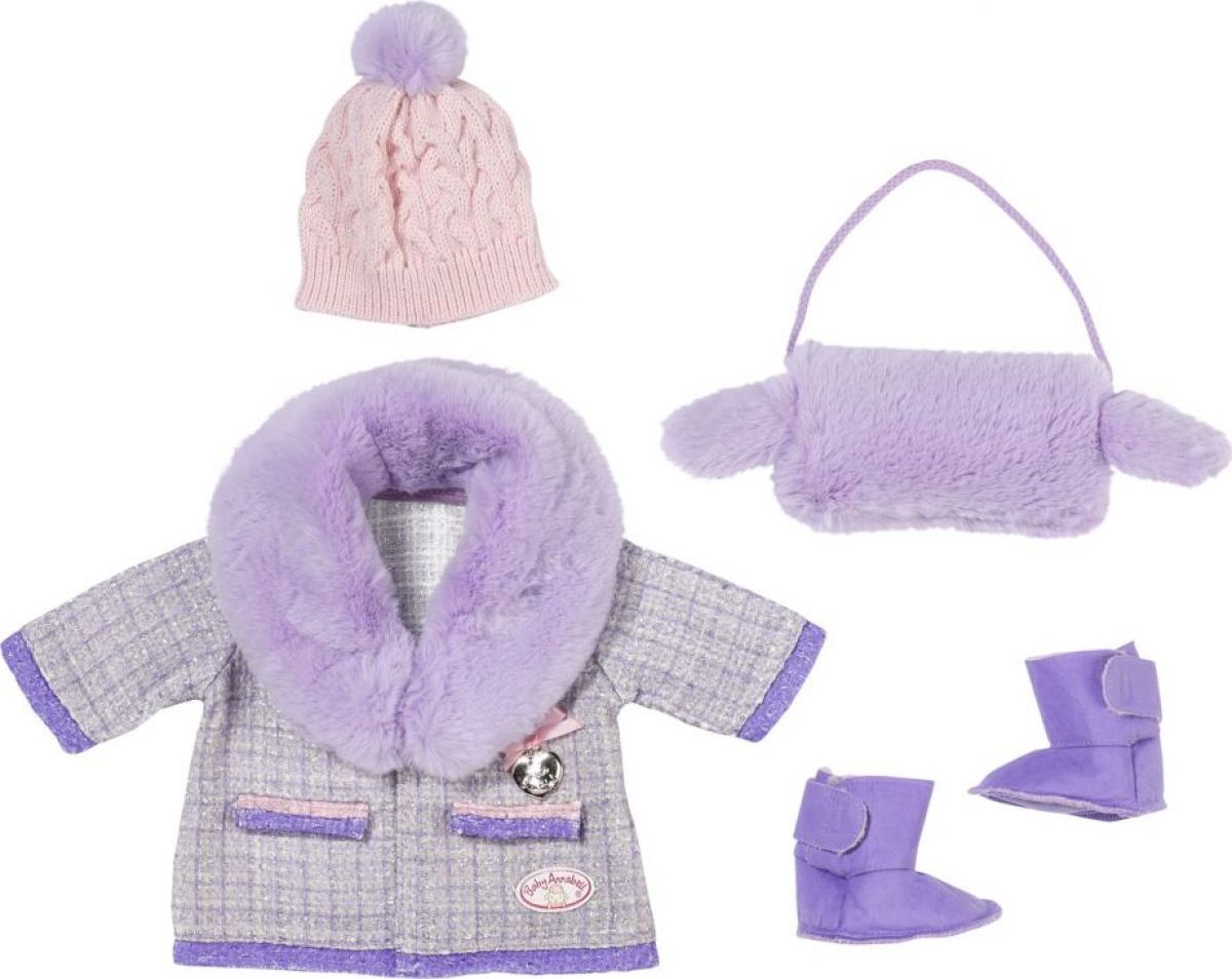 Baby Annabell Zimní souprava s kožíškem, 43 cm - obrázek 1