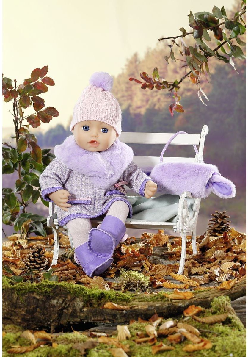 Baby Annabell Zimní souprava s kožíškem, 43 cm - obrázek 4