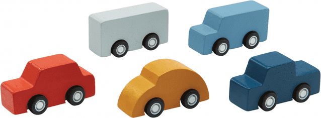 Plan Toys Sada mini autíček - obrázek 1