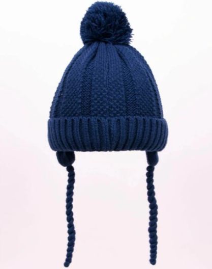 Yo Zimní čepice Emilka blue - obrázek 1