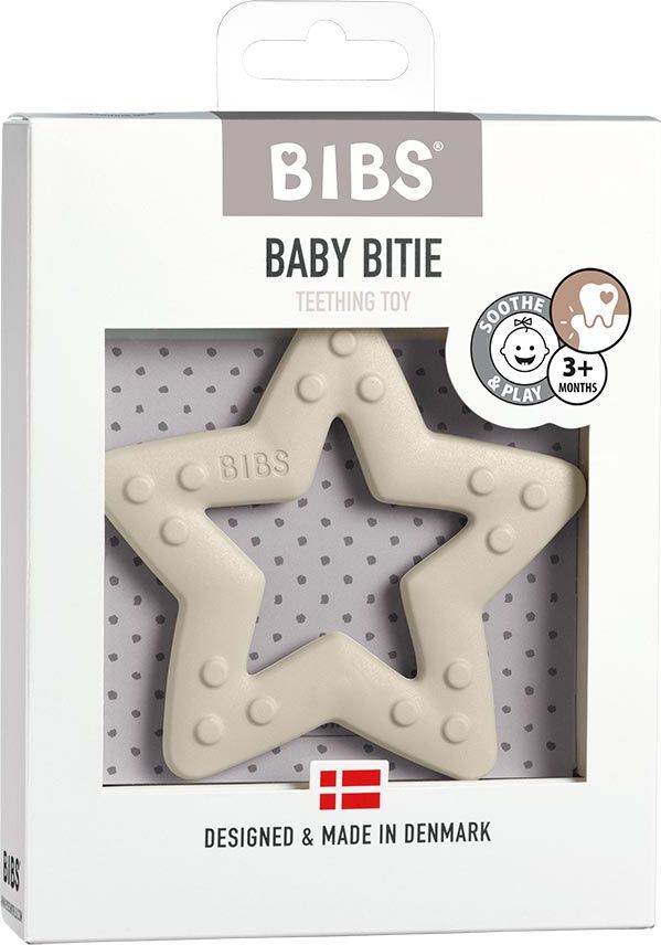 Bibs hvězdička ivory - kousátko - obrázek 2