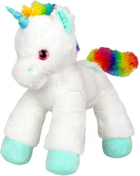 Hamleys Plyšový jednorožec - bílý - obrázek 1