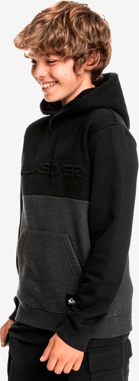 Emboss Hood Youth Mikina dětská Quiksilver | Černá | Chlapecké | 10 - obrázek 3