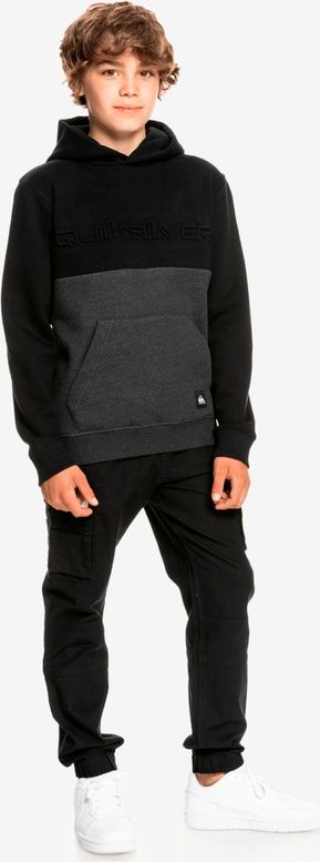 Emboss Hood Youth Mikina dětská Quiksilver | Černá | Chlapecké | 10 - obrázek 5