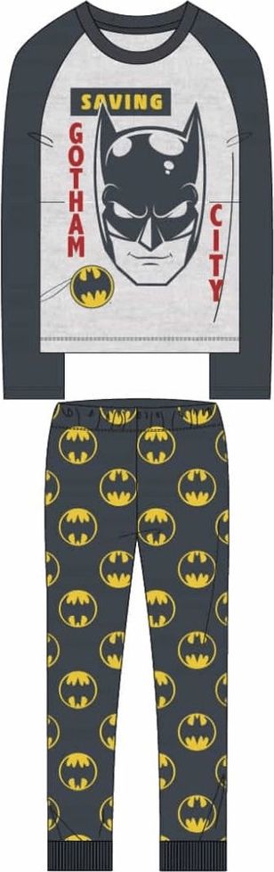 Disney chlapecké pyžamo Batman 2200007700 128 tmavě šedá - obrázek 1