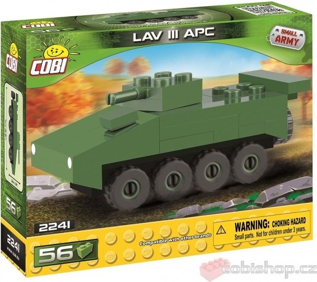 COBI 2241 Small Army NANO lehký obrněný transportér LAV III APC - obrázek 1