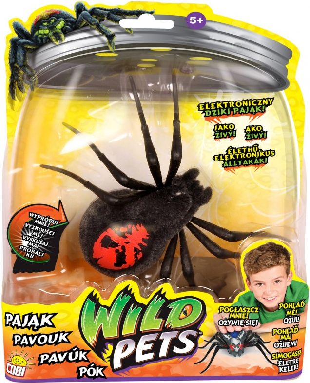 WILD PETS Pavouk série 2 červený - obrázek 1