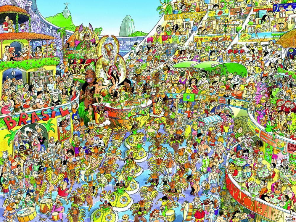 Heye Puzzle Carneval in Rio 1500 dílků - obrázek 1