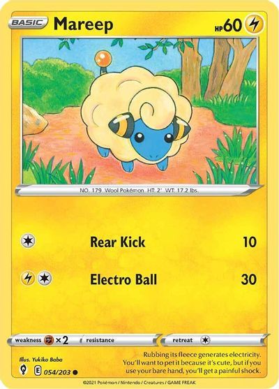 Mareep (P-YELLOW) /POKEMON - Evolving Skies - obrázek 1