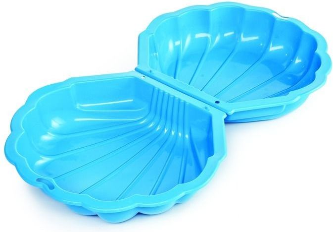 Alltoys Paradiso Pískoviště MAXI mušle s víkem modré - obrázek 1