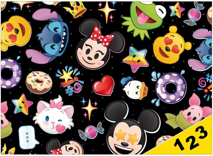 Desky na číslice MFP Disney (Emoji) - obrázek 1