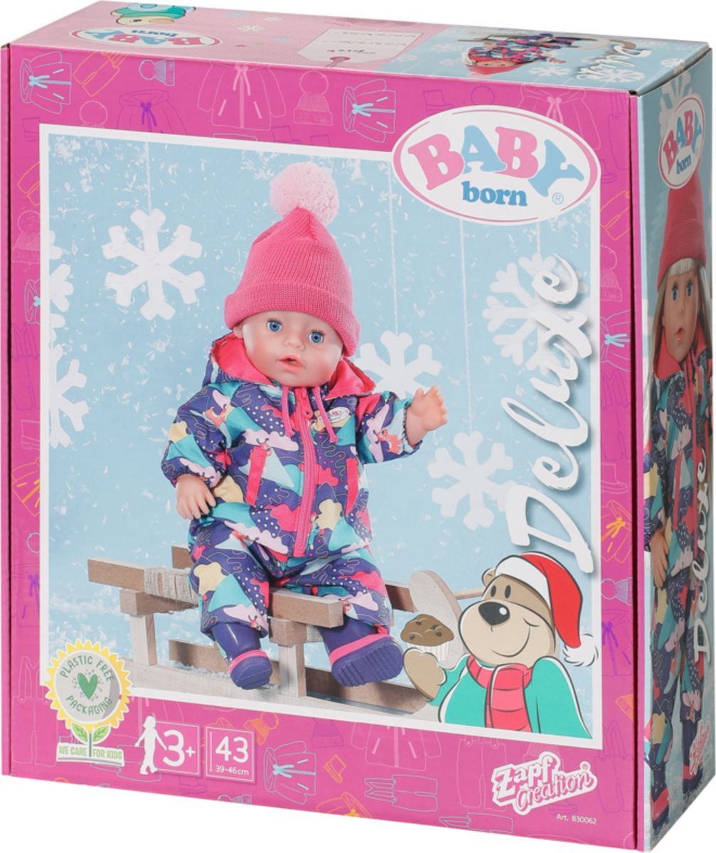 BABY born Souprava do sněhu Deluxe, 43 cm - obrázek 7