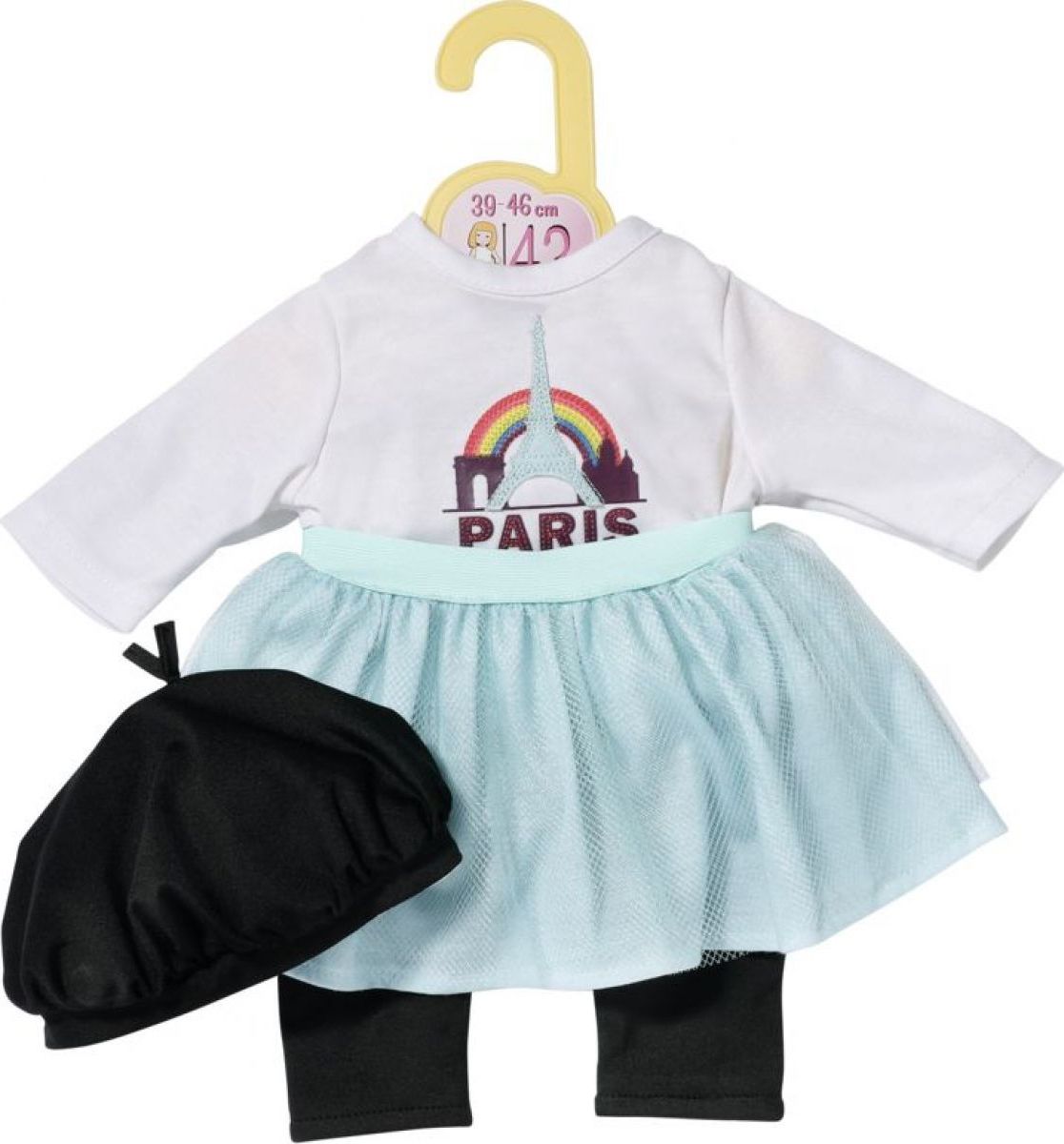 Dolly Moda Oblečení Paříž, 43 cm - obrázek 1