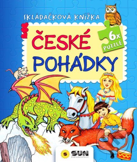 České pohádky puzzle - Skládačková knížka - SUN - obrázek 1