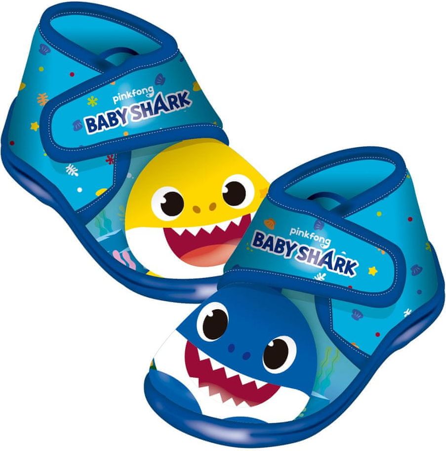 Disney chlapecké bačkory Baby Shark SK13452 modrá 22 - obrázek 1