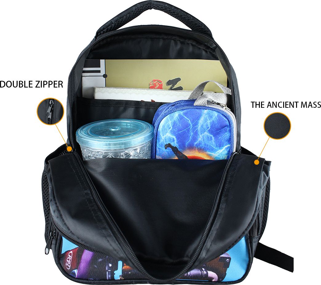 Unisex dětský batoh TopBags COOLAST Black Dog 11 l - obrázek 7