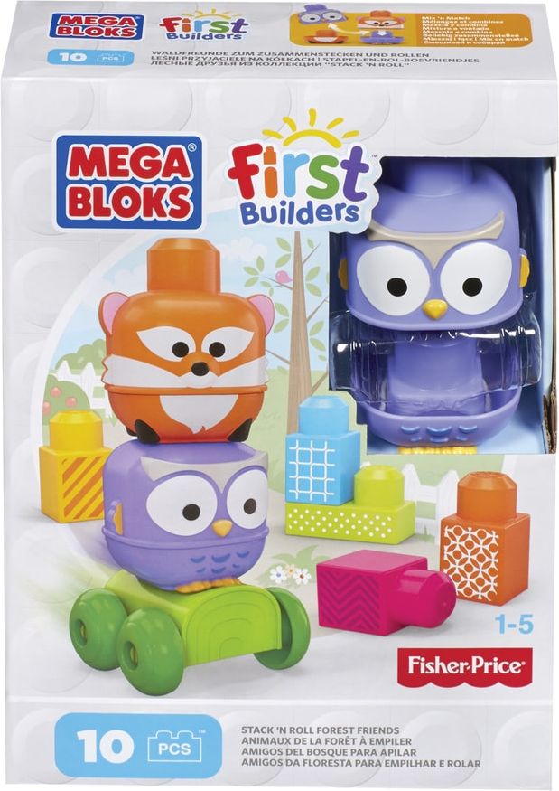 Megabloks Mega Bloks First Builders jezdící zvířátka - obrázek 2