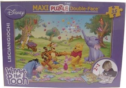Maxi puzzle 2 v 1 Disney, 35 dílků - obrázek 1