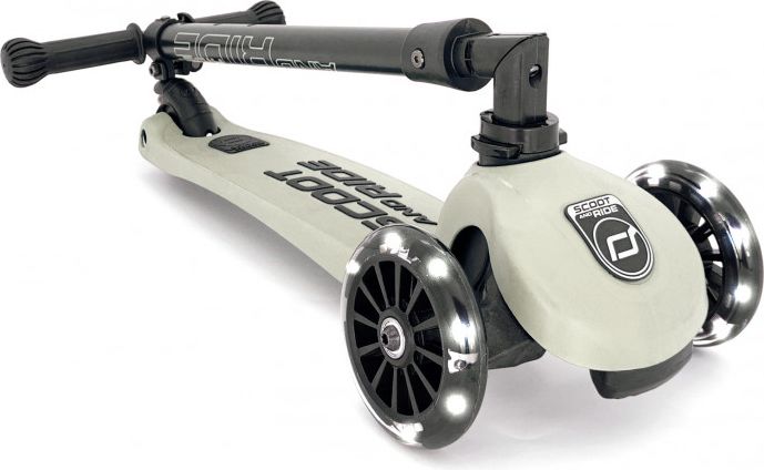 Scoot & Ride Koloběžka Highwaykick 3 LED Steel 2021 - obrázek 2