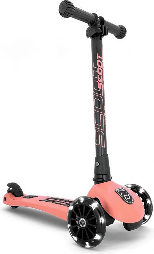 Scoot & Ride Koloběžka Highwaykick 3 LED Peach 2021 - obrázek 1