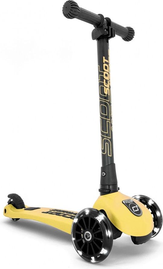 Scoot & Ride Koloběžka Highwaykick 3 LED Lemon 2021 - obrázek 1