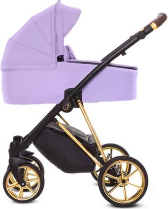 Kočárek Baby Active Musse Ultra 2019 trojkombinace s autosedačkou Lilac - obrázek 1